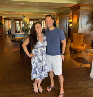 Carla Esparza Instagram - TBT to last week in Bermuda for our babymoon 👶🏻 🌙! Said goodbye to my 2nd trimester (now almost 29weeks😮!). Our final trip as a twosome was amazing, but can’t wait to meet our biggest adventure, our baby boy💙😍. Farewell Bermuda, I will miss your pink sand beaches, caves, and shipwreck snorkeling most of all😊 #bermudatriangle