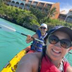 Carla Esparza Instagram - TBT to last week in Bermuda for our babymoon 👶🏻 🌙! Said goodbye to my 2nd trimester (now almost 29weeks😮!). Our final trip as a twosome was amazing, but can’t wait to meet our biggest adventure, our baby boy💙😍. Farewell Bermuda, I will miss your pink sand beaches, caves, and shipwreck snorkeling most of all😊 #bermudatriangle
