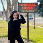 Carla Harvey Instagram - You know i’m in a band, but did you know when im not on tour i work in death care? When i was a kid i didn’t know there was a career out there that could combine my love for science and art so beautifully. Literally no one tells you, you should be a mortician! it’s a career that finds YOU. In the last 17 years I’ve worked in every aspect of the buisness from removals to embalming, funeral directing, hospice work, doula work and grief work. Right now I work with a company that offers one of the most innovative death care services i’ve seen and i’m on my way to earning my fellow in thanatology. It is one of the greatest honors of my life to care for the dying and their families. What do you guys do? Let’s get to know each other! 📸 @thegreendirector #embalming #funeralservice #funeraldirector #griefcoach #griefwork #deathcare