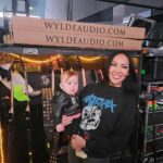 Carla Harvey Instagram - Smitten with my new bestie 🫶🏽 I had Harper's leather jacket custom made by @roadtoruinapparel ❤️#pantera #lambofgod