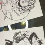Carla Harvey Instagram - Let's gooo! Excited to be a part of this!@punkrockandpaintbrushes and the @thepunkrockmuseum are exhibiting at @nofx final tour shows across America Starting tomorrow in Ft. Worth, Texas 🎉Stop by and see my art! As always, my weapons of choice are micron pens and @olomarker. OBSESSED with my new pencil case by @tempermentals.cases by @dawnmcteigue (i've never had a nice pencil case and i'm feeling bougie, baby) Check my bio for more art 😛#nofx #punkrockandpaintbrushes #carlaharveyart #lowbrowart #comics #nancyspungen #sidandnancy