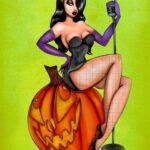Carla Harvey Instagram – My Halloween drawings are going, going gone after Oct 31. Don’t miss out on one of these spooky babes! link in bio and stories 🎃