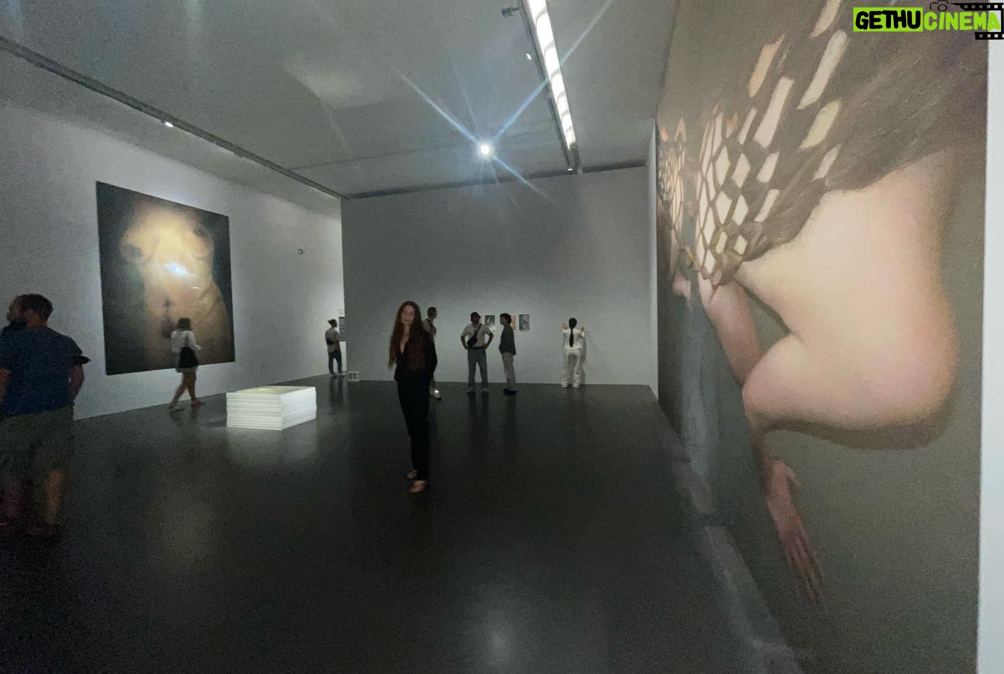 Carlota Guerrero Instagram - My room at WHO AM I? / I AM at @staatsgaleriestuttgart is open until September 11th - Thank you @galeriekernweine for giving me (this) space and being so open and hardworking, @marionavaldestorrella for the most beautiful months of research, work, crying and laughing together, to everyone that came to the opening and showed interest, love and respect, and to all of the women who trust me enough to appear in my pieces: you inspire my existance and I love you ♾ gracias gracias gracias ♾ #carlotaguerrero
