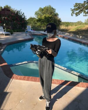Carlson Young Instagram - baby monna