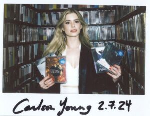 Carlson Young Instagram - In the temple