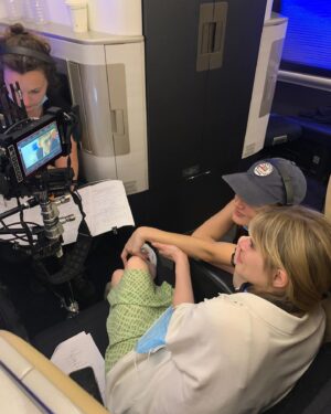Carlson Young Instagram - She is out in the world! Stream Upgraded on @primevideo — this was such a labor of love and passion for us all. Was an honor mining the lightness, the subtle depth, and the joy in these characters and this story. 🤍🤍🤍