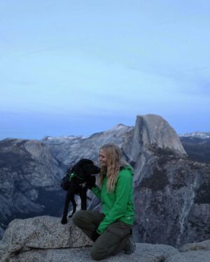 Carly Schroeder Instagram - Our hearts are wild animals... that's why our ribs are cages. Happy New Year wild things! Photo 📷: @wilderness_addict Happy New Year @johnschumacher_ & @johnandgoose ♥️ #campingwithdogs #hikingwithdogs