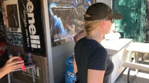 Carly Schroeder Instagram - Girls range day with @megants @jadestruck @aim2ms.behave

First time running a drill with a shot timer. Second time shooting a Glock. 🤙🏼 #tarantactical

Thanks for the training, epic vocabulary lesson and BA cinematography  @tarantactical #loyaltothetribe #rangeday #girlswhoshoot #girlsandguns