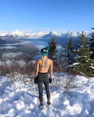 Carly Schroeder Instagram - To attain knowledge, add things everyday. To attain wisdom, remove things everyday... this is something every backpacker learns. ❄️️ #glaciernationalpark #nationalparkgeek #nps100 Photo 📷: @wilderness_addict #gratitudeinglacier