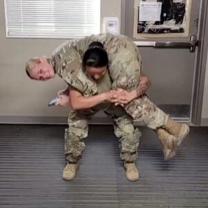 Carly Schroeder Instagram - When the NCO literally puts the team on their back.... #thickthighssavelives @adayofjasu