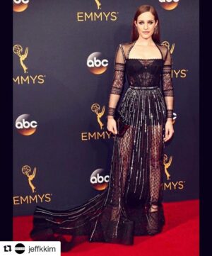 Carly Chaikin Instagram - #Aboutlastnight ・・・
🔹 CARLY CHAIKIN | 2016 EMMYs 🔹
@CarlyChaikin #EMMYs #MrRobot #BestTVDrama #BestDressed #👗 @Reem_Acra #👠 @giuseppezanottimia #💎 @IleanaMakri #👛 @charlotte_olympia #StyledByJeffKKim #TeamJKK #JeffKKimStudio