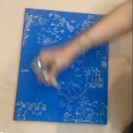 Carly Chaikin Instagram - 💙🦋🔵🌀Moonlight is excited to unveil 3 new paintings from Carly Chaikin as part of our Art of Music collection! 🌀🔵🦋💙 • Tune in today at 430EST/130PST as Carly will be live painting, talking about the music that’s inspired these pieces as well as her latest print edition G-Ma! Shop the collection now and see the latest painting done live today! • @carlychaikin @carlychaikinart @moonlightartscollective @brandonboyd