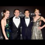 Carly Chaikin Instagram – Throwback to last year at the #goldenglobes. Good luck @ramimalek and @realchristianslater!!!!
