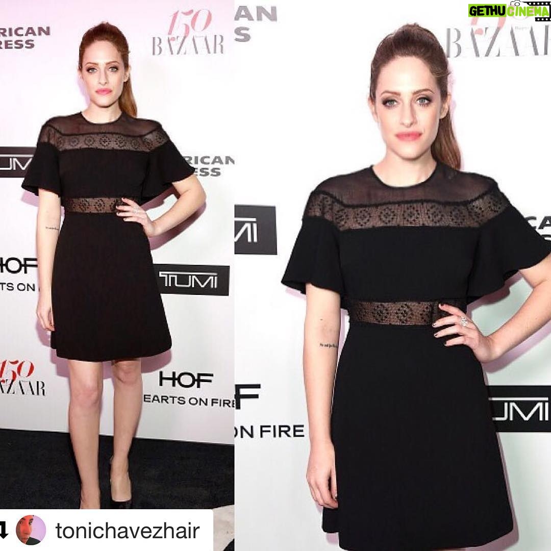Carly Chaikin - 9.7K Likes - About last night.... @harpersbazaarus #150mostfashionablewomen glam squad - @tonichavezhair @gtgervais