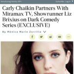 Carly Chaikin Instagram – Here you go y’all! Could not be more excited for “Messy” a show that I created, wrote and will also be acting in. And also have the dream team of @itsjuliebowen @curlefreye @miramax and the coolest show runner Liz Brixius (creator of nurse Jackie) Check out @variety for the full article 🙌🏻🙌🏻🙌🏻
