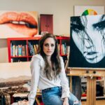 Carly Chaikin Instagram - “You Know Her From Mr Robot. Did You Know She Could Paint?” Thanks @nytimes for the great article!! Link in bio #carlychaikinart