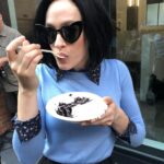Carly Chaikin Instagram - Can’t believe this was my last day ever on @whoismrrobot. There’s not enough space to even try and write out what that means to me. Can’t even process saying goodbye to Darlene but i got *my new forever heart shaped glasses from @samesmail* Can’t wait for you guys to see s4 - it’s truly incredible. #MrRobot