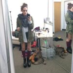 Carly Chaikin Instagram – Feeling beyond nostalgic given that it’s the SERIES FINALE tonight of @whoismrrobot. Fittings from the pilot and season 1 of what became Darlene’s two most iconic outfits. I can’t believe it’s over. Thank you guys for making Darlene such a beloved character. I see all of your comments and feel all the support and it means so much to me and always has over the last 4 years. #MrRobot ❤️💔❤️💔