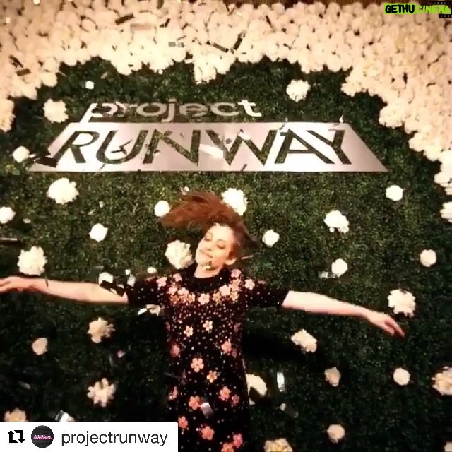 Carly Chaikin Instagram - #Repost @projectrunway I can’t wait!! Tomorrow. Wearing @zacposen ・・・ Our guest judge @carlychaikin is bringing some 🌸 power to the runway~