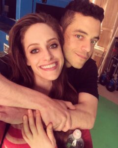 Carly Chaikin Instagram - Today @ramimalek and I shot our last real scene together and.... I literally just don’t have words. Can’t wait for you guys to see this new season, it’s gonna be epic. #MrRobotFarewell #oyeicanthandlethis