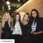 Carly Chaikin Instagram - #bucketlist ・・・ Women of #MrRobot hack in to the show 🤖 Streaming now. @carlychaikin @portiadd @stephaniecorneliussen @whoismrrobot