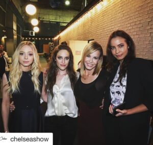 Carly Chaikin Instagram - #bucketlist ・・・
Women of #MrRobot hack in to the show 🤖 Streaming now.  @carlychaikin @portiadd @stephaniecorneliussen @whoismrrobot
