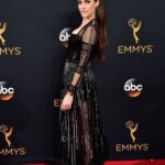 Carly Chaikin Instagram – And now here’s my post to my amazing dress by @reemacra from the #Emmys in 2016