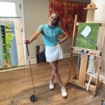 Carly Chaikin Instagram – A dream come true- standing in front of my golf painting, I’m gonna be in @golfdigest (February issue) and literally could not be more excited! I feel like I got the cover of Vogue 🏌️‍♀️🏌️‍♀️😃😃 #womengolfers #taylormade #nikegolf #golfdigest