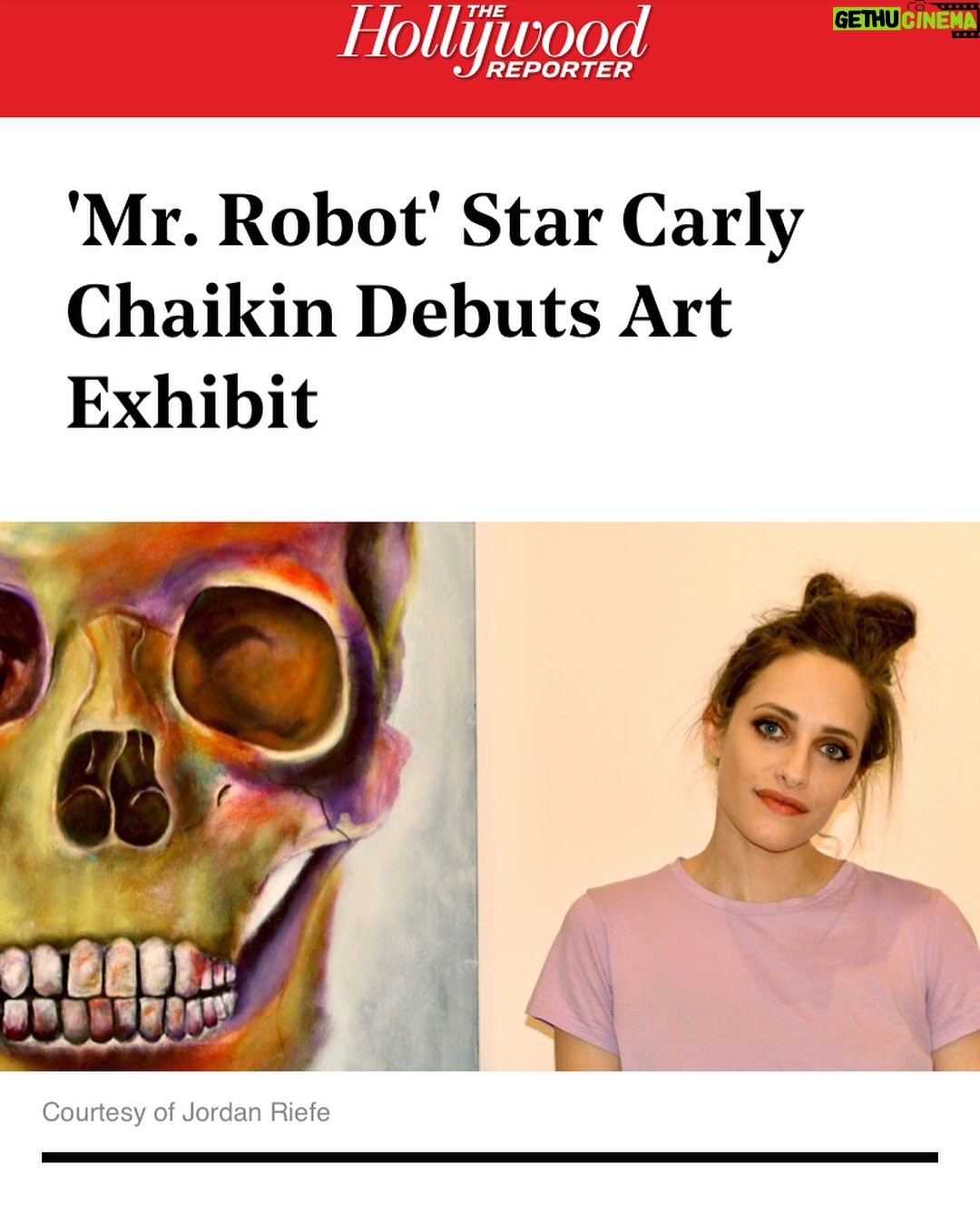 Carly Chaikin - 13.9K Likes - My art show NOUN is only up for ONE MORE WEEK. Thank you to @nytimes @hollywoodreporter @voguemagazine @justjared @mydomaine and @rogersandcowan. Thank you to everyone who showed up at the opening and anyone who’s gone since. Go check it out if you haven’t already at @rebeccaminkoff store in LA on Melrose. I’ll be there Sunday taking it down #carlychaikinart Go to my art page @carlychaikinart to see more work and videos or check out my website. Link in bio