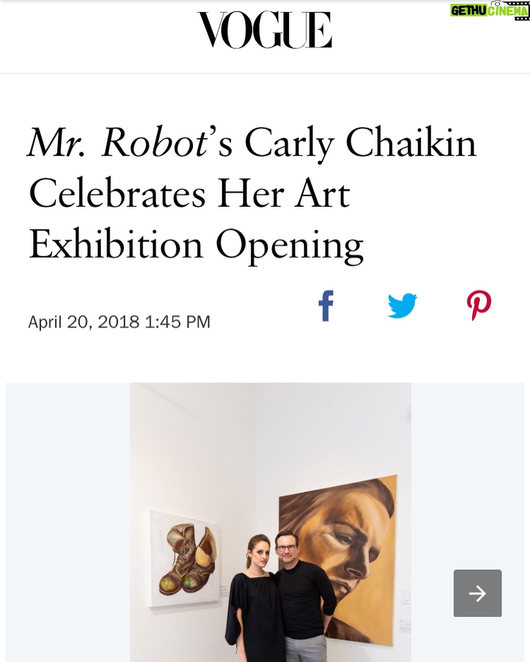 Carly Chaikin - 13.9K Likes - My art show NOUN is only up for ONE MORE WEEK. Thank you to @nytimes @hollywoodreporter @voguemagazine @justjared @mydomaine and @rogersandcowan. Thank you to everyone who showed up at the opening and anyone who’s gone since. Go check it out if you haven’t already at @rebeccaminkoff store in LA on Melrose. I’ll be there Sunday taking it down #carlychaikinart Go to my art page @carlychaikinart to see more work and videos or check out my website. Link in bio
