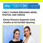 Carly Chaikin Instagram - My art show NOUN is only up for ONE MORE WEEK. Thank you to @nytimes @hollywoodreporter @voguemagazine @justjared @mydomaine and @rogersandcowan. Thank you to everyone who showed up at the opening and anyone who’s gone since. Go check it out if you haven’t already at @rebeccaminkoff store in LA on Melrose. I’ll be there Sunday taking it down #carlychaikinart Go to my art page @carlychaikinart to see more work and videos or check out my website. Link in bio