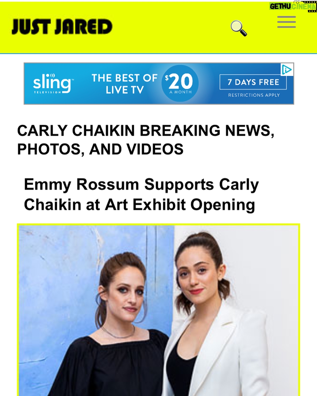 Carly Chaikin - 13.9K Likes - My art show NOUN is only up for ONE MORE WEEK. Thank you to @nytimes @hollywoodreporter @voguemagazine @justjared @mydomaine and @rogersandcowan. Thank you to everyone who showed up at the opening and anyone who’s gone since. Go check it out if you haven’t already at @rebeccaminkoff store in LA on Melrose. I’ll be there Sunday taking it down #carlychaikinart Go to my art page @carlychaikinart to see more work and videos or check out my website. Link in bio