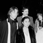 Carly Simon Instagram – Remembering John Lennon today. 
With Yoko, James, & John. I was very pregnant with my son Ben. #1977