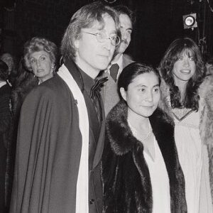 Carly Simon Instagram - Remembering John Lennon today. 
With Yoko, James, & John. I was very pregnant with my son Ben. #1977