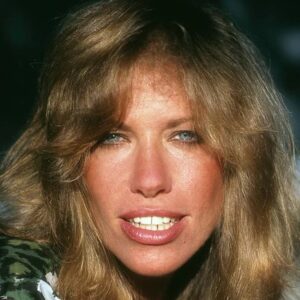 Carly Simon Instagram - My favorite photo of myself right now 🐆
Photographed by @lynngoldsmith 
“WHY” is a song written by @nilerodgers and Bernard Edwards #soupforone #1982