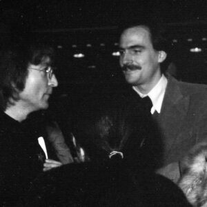 Carly Simon Instagram - Remembering John Lennon today. 
With Yoko, James, & John. I was very pregnant with my son Ben. #1977