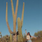 Carmela Zumbado Instagram - Cactus luva 🌵💕 #arizona
