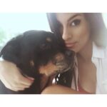 Carmela Zumbado Instagram - As truthful as the sky is blue, my favorite part of life is you.... #babyLulu #rottie #canthandlethecuteness