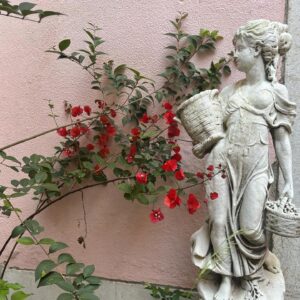 Carmen Ruiz Instagram - Amor é fogo que arde sem se ver;
É ferida que dói, e não se sente;
É um contentamento descontente;
É dor que desatina sem doer.

É um não querer mais que bem querer;
É um andar solitário entre a gente;
É nunca contentar-se de contente;
É um cuidar que se ganha em se perder.

É querer estar preso por vontade;
É servir a quem vence, o vencedor;
É ter com quem nos mata, lealdade.

Mas como causar pode seu favor
Nos corações humanos amizade,
Se tão contrário a si é o mesmo Amor?

Luís de Camões