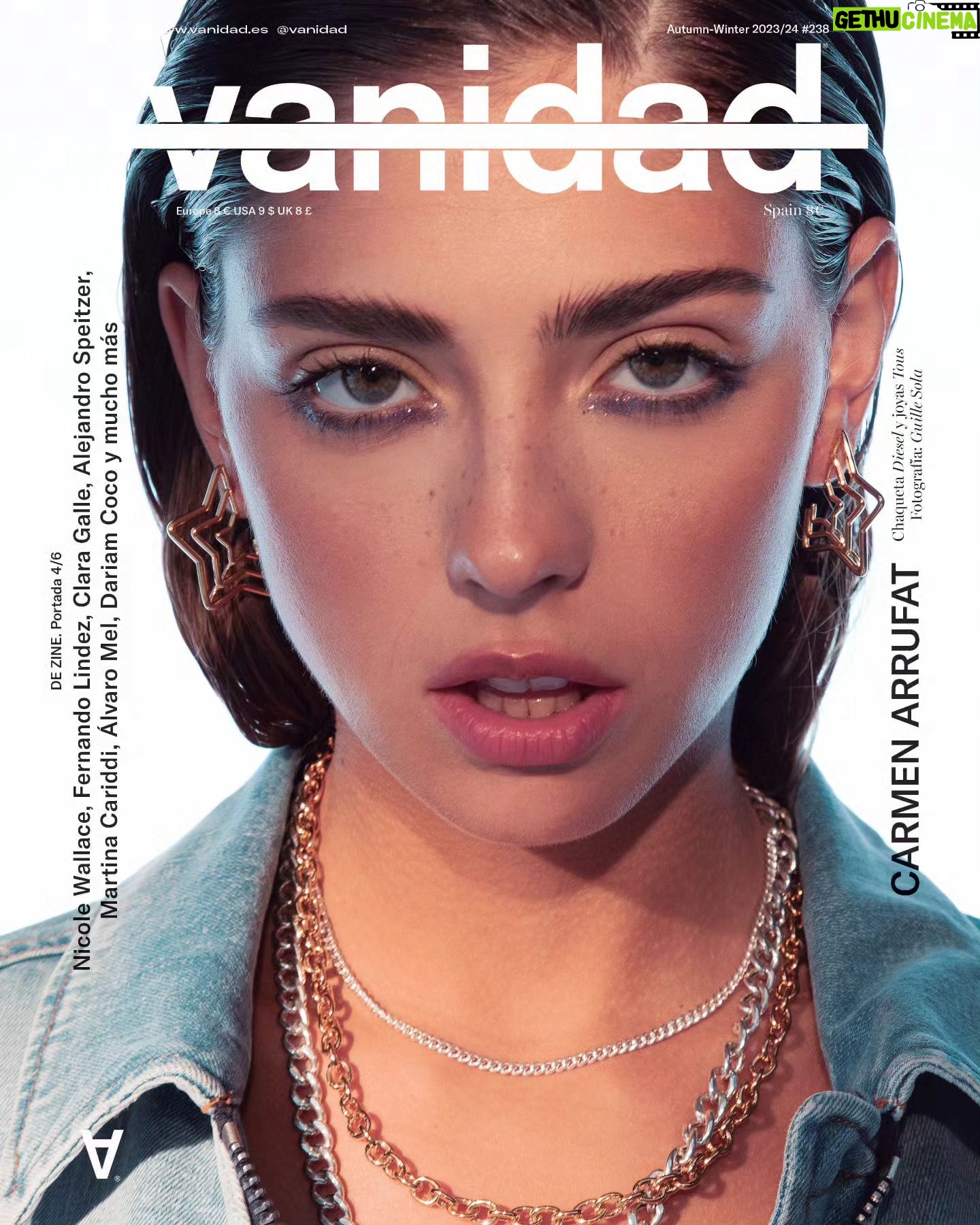 Carmen Arrufat Instagram - Mi primera portada de la mano de @vanidad 🌟 Muy ilusionada y muy agradecida Que bonito cuando pasan cosas tan chulas🤍 FOTOGRAFÍA: @guille_sola ESTILISMO: @onagoeree ENTREVISTA: @_annalarcon MAQUILLAJE: @rebecatfigueroa ASISTENTE DE FOTOGRAFÍA: @pmartinezph ASISTENTE ESTILISMO: @nereanmn