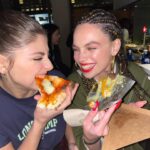 Carmen Arrufat Instagram – mangiando pizza con la mia ragazza @martinacariddi 

I miss u