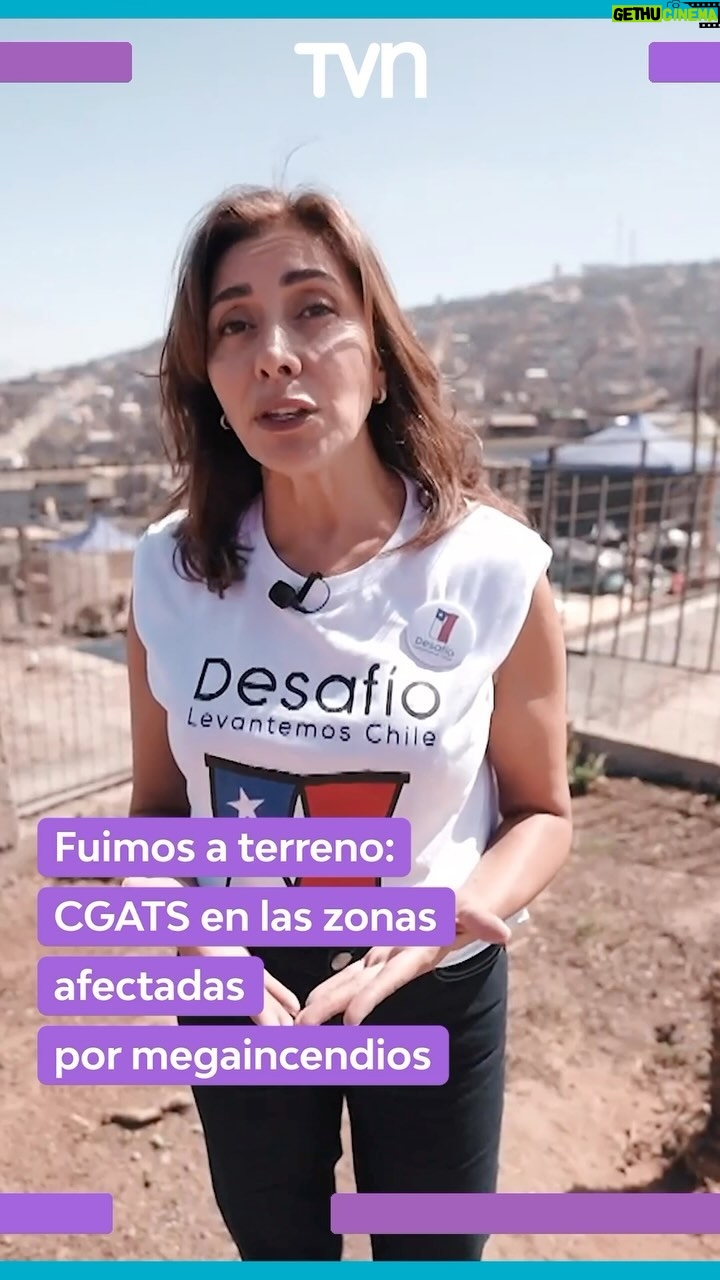 Carmen Gloria Arroyo Instagram - 👩🏻⚖️ El equipo de @carmengloriatvn salió a terreno para apoyar a las personas de la V Región afectadas por los incendios. Conoce su trabajo junto a @desafiochile.