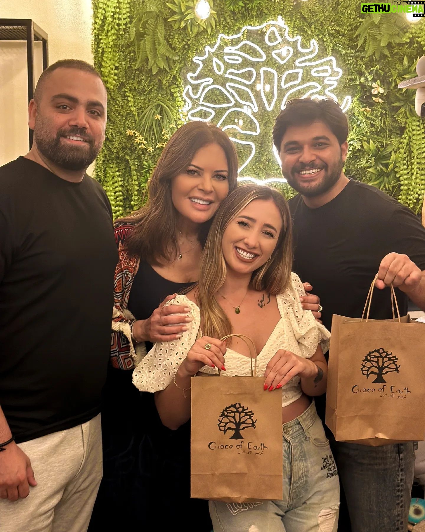 Carmen Lebbos Instagram - Lovely Gathering...With Lovely People❤️🔥 SWIPE LEFT FOR MORE⬅️ Congratulations for the amazing & down to earth @carmen_lebbos for the opening of @grace_of_earth_lb in love with the products😍 Best of luck for every step you take hbb you deserve itt♥️ #graceofearth #opening #organic #products #actress #carmenlebbos #lebanon #gemayze