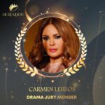 Carmen Lebbos Instagram - الممثلة #كارمن_لبس @carmen_lebbos #DRAMA #JuryMember #StayingAlive #TheShowMustGoOn #MurexDor #MurexDor2023 ‎#موريكس