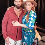 Carmit Bachar Instagram - @ricky_martin You are one of one! My heart is so full of joy watching you SHINE so bright✨ The show was incredible & you are magic! It was amazing to reunite with so many old friends still the same beautiful energy💕 The “Family” is real 🙌🏼 Almost 30 years later, not to mention you look and sound insane! I love you beyond💋 Was Livin La Vida Loca w/my boo @chonique who choreo with @lisetteslife & shout out to all the other choreographers & dancers who killed it up there!! Dale! @jlvn1161 📸 @leandrovco