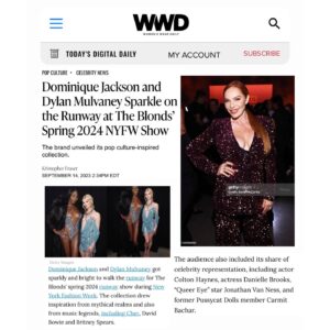 Carmit Bachar Instagram - Grateful to each and everyone who made #NYFW such a huge success for @pussycatdolls star @therealcarmit and for the love in post show lineups including in @vanityfairitalia and @wwd. (#swipeleft to read the 🖊️ ups). #newpress #nyc #vanityfair #wwd