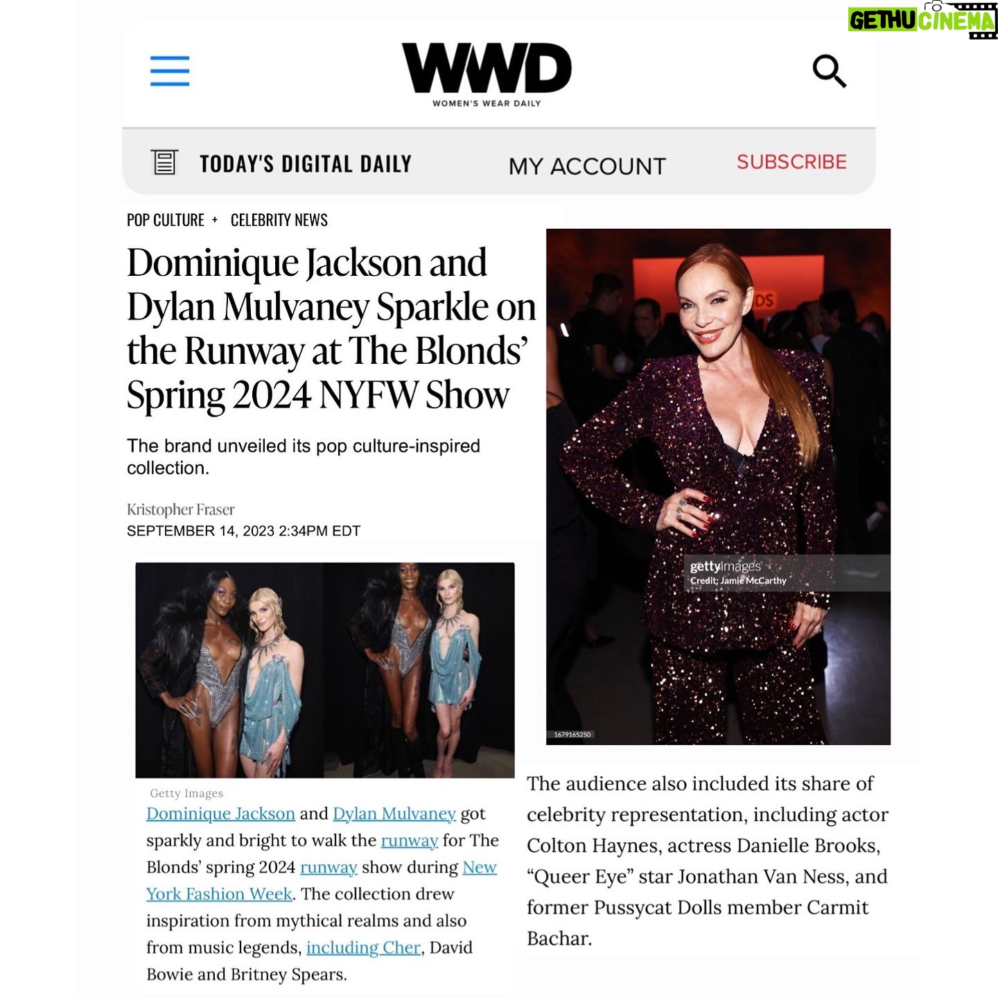 Carmit Bachar - 1.5K Likes - Grateful to each and everyone who made #NYFW such a huge success for @pussycatdolls star @therealcarmit and for the love in post show lineups including in @vanityfairitalia and @wwd.
(#swipeleft to read the 🖊️ ups).
#newpress #nyc #vanityfair #wwd