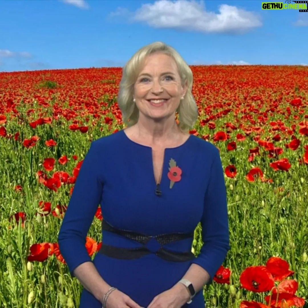 Carol Kirkwood - 1.9K Likes - "We shall not sleep, though poppies grow
In Flanders fields." ❤️❤️xxx