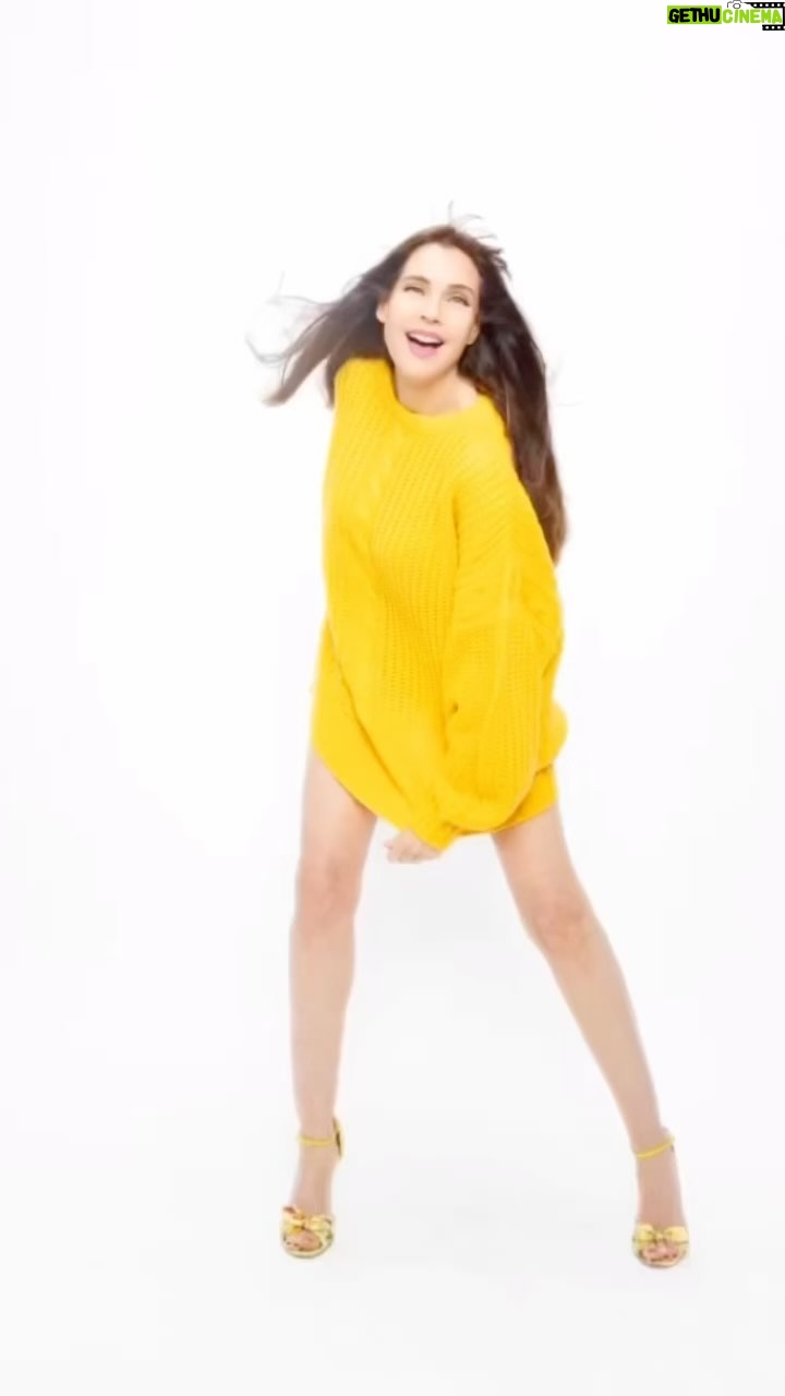 Carol Alt Instagram - This yellow sweater has been with me for 40 years… I wore it on the plane to Borneo to meet up with some very close friends… I got out of the plane, wearing the sweater and knee socks and nothing else! Lol. It’s an inexpensive little sweater I bought in Canada And I have held onto it ever since. Not that I wear it -I just love to know I have it. Do you have a piece of clothing that brings you such amazing good memories that you could never get rid of it no matter how old it gets?