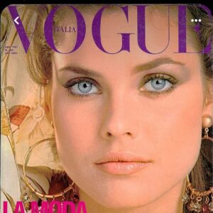 Carol Alt Instagram - Vogue Italia cover on a stylish Thursday! #ThrowbackThursday #VogueItalia #tbt